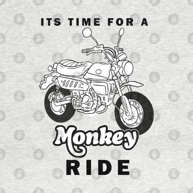 ITS TIME FOR A HONDA MONKEY RIDE by wankedah